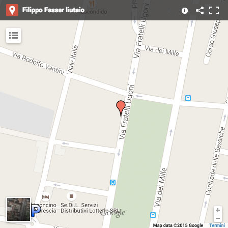 Mappa Atelier Filippo Fasser
